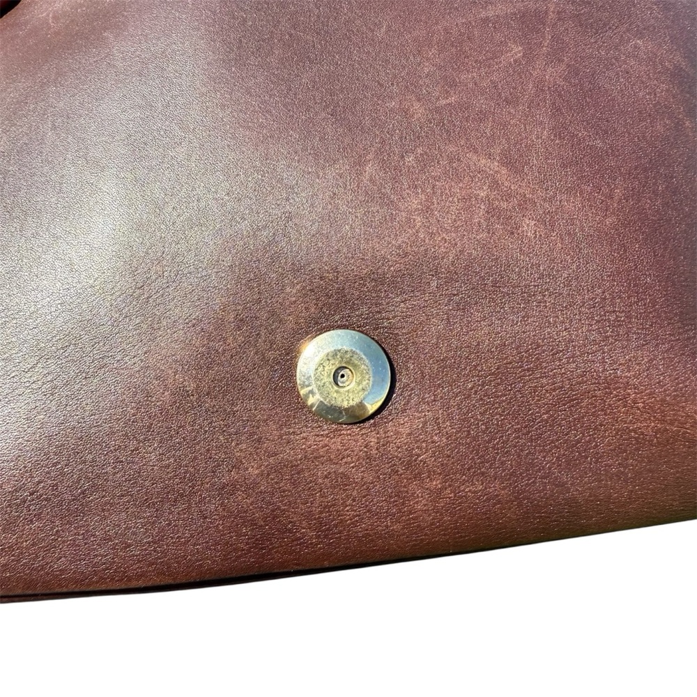 Legacy Monterey 9829 Mahogany Leather Flap Crossbody Costa Rica - Picture 6 of 17